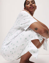 Camisón largo de manga corta diseño