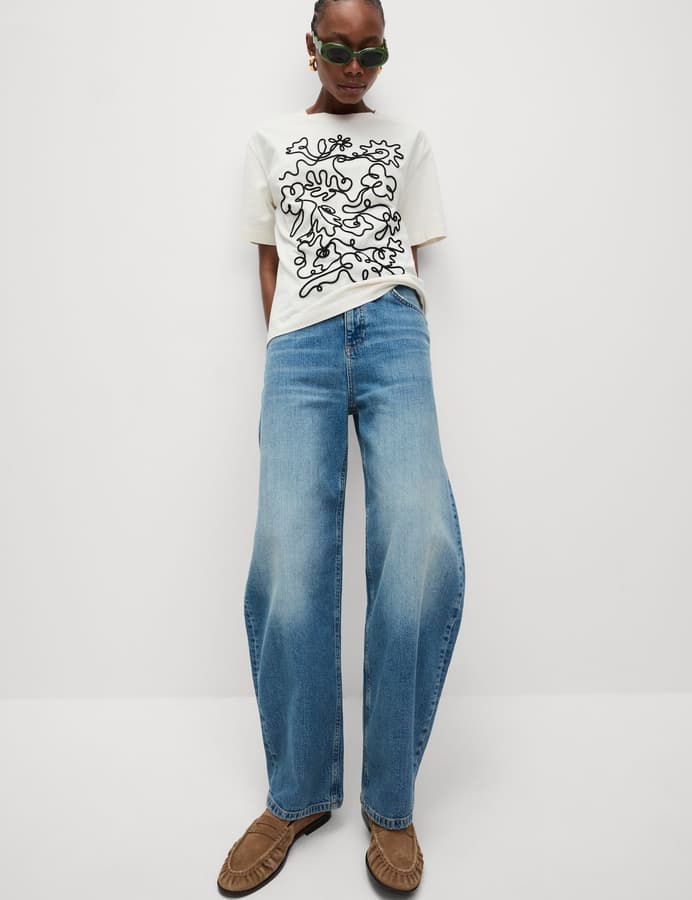 Camiseta diseño de manga corta