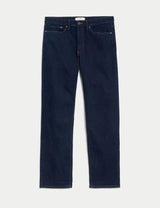 Pantalón elástico de corte recto