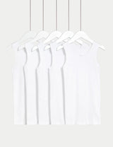 Pack de 5 Camisónllas manga hueca de Niños