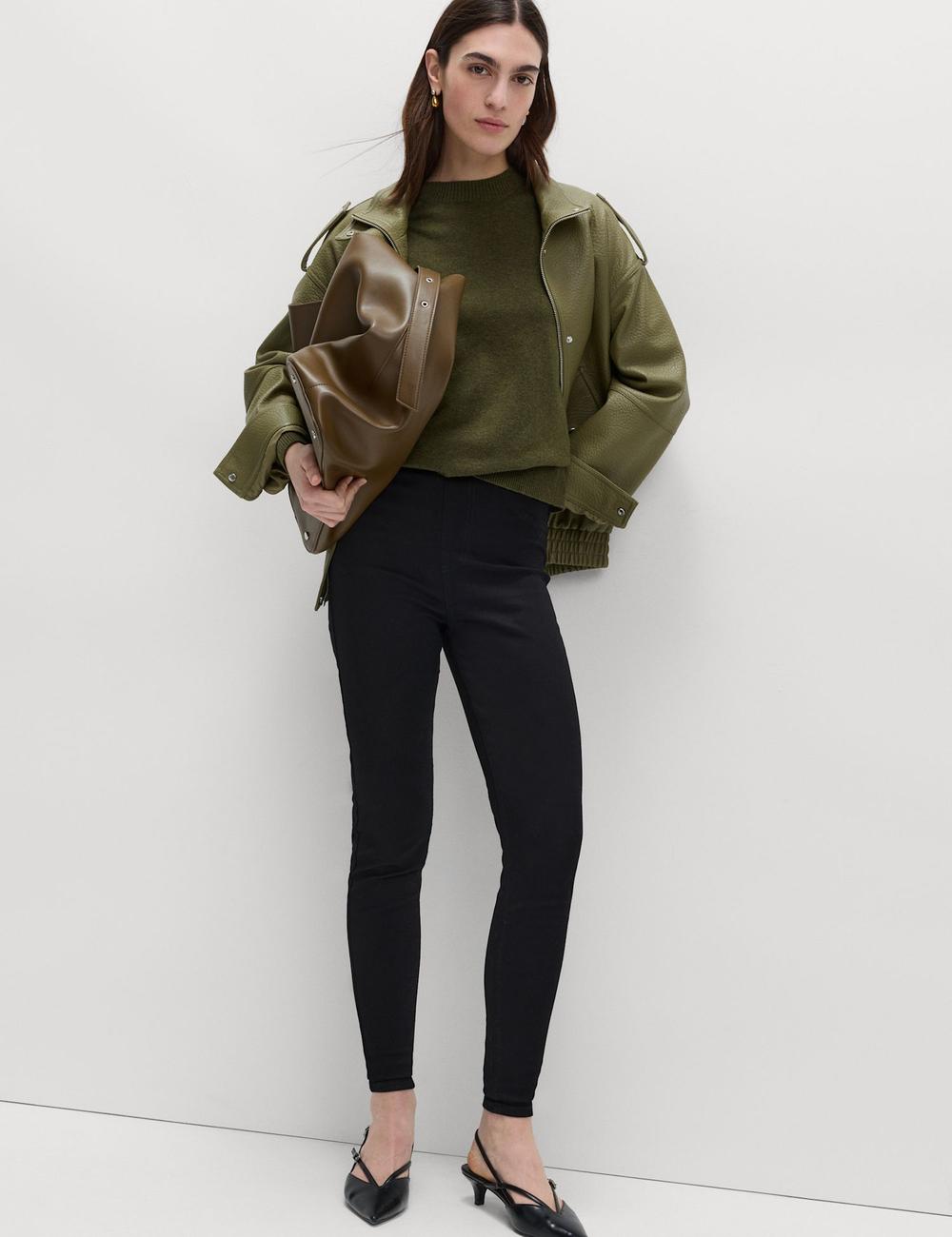 Jegging cintura alta