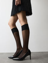 Pack 4 medias a la rodilla 10 Denier