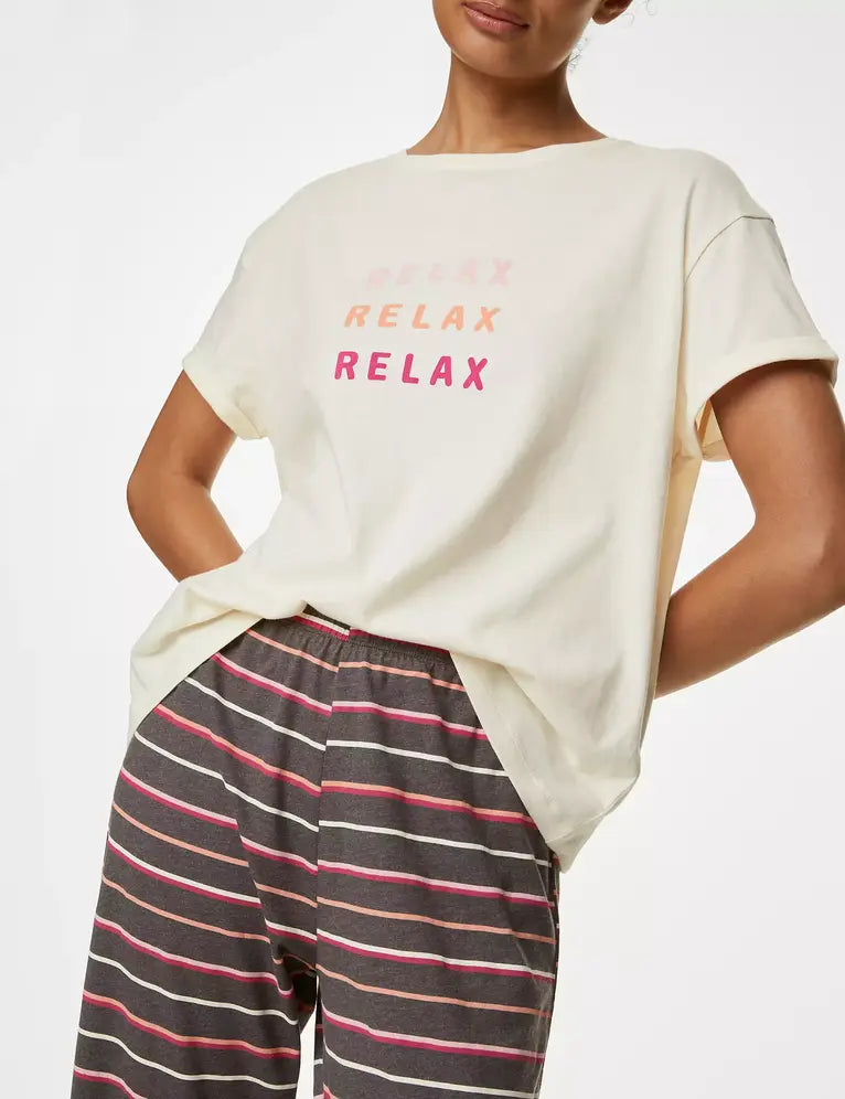 Pijama diseño de manga corta