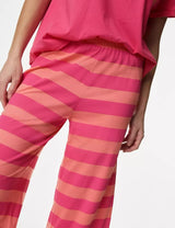 Pijama de largo pescador con manga corta