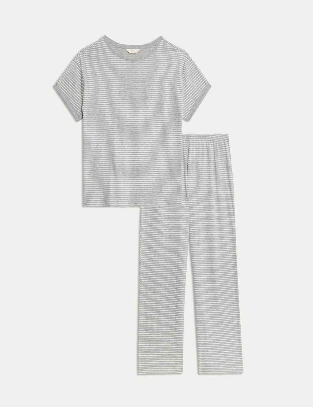 Pijama de diseño de manga corta y pantalón largo FP