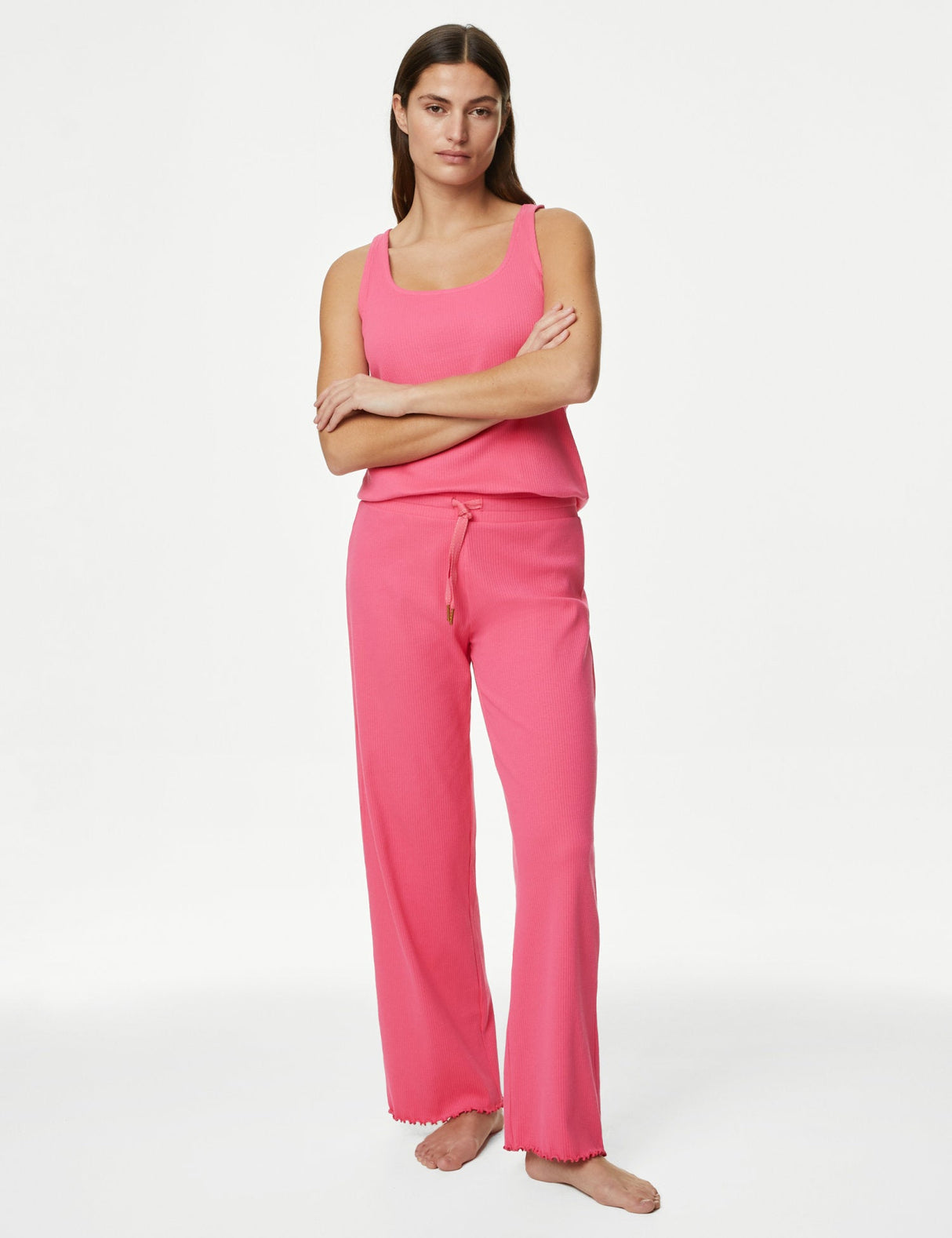 Pantalón de pijama de canalé
