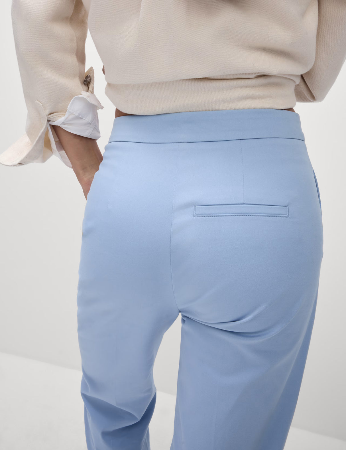 Pantalón de algodón tobillero