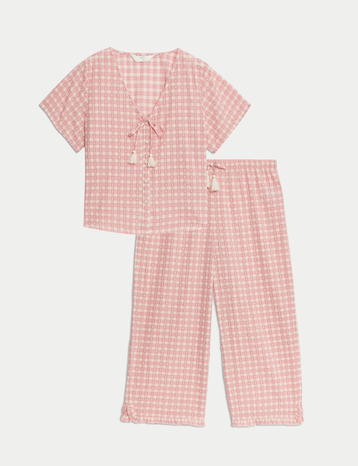 Pantalón de pijama de cuadritos