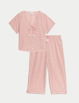 Pantalón de pijama de cuadritos