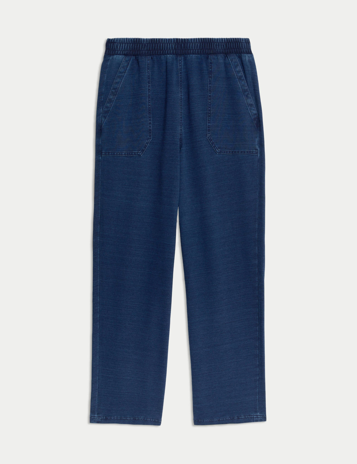 Pantalón casual jogger de corte recto
