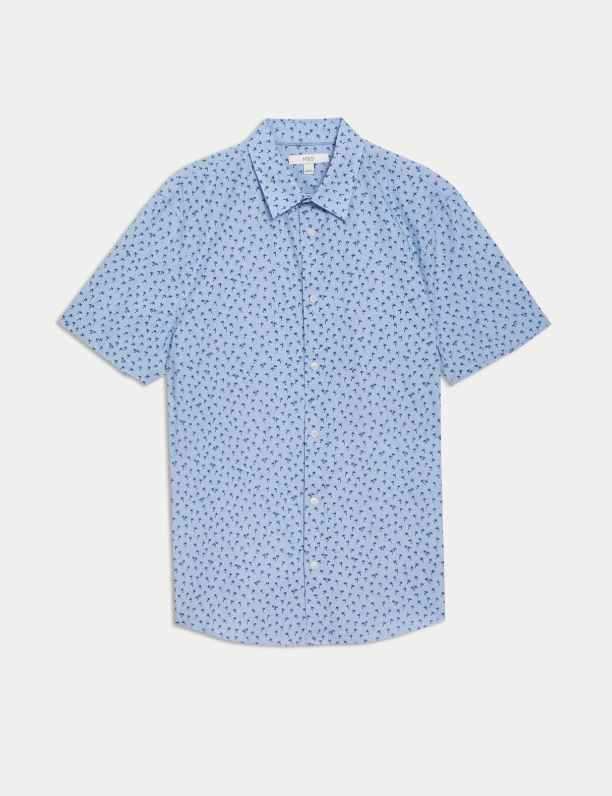 Camisa de manga corta puro algodón diseño