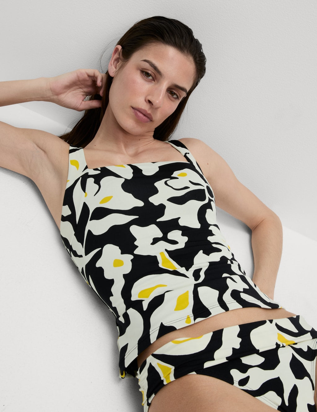 Tankini con diseño Cebra