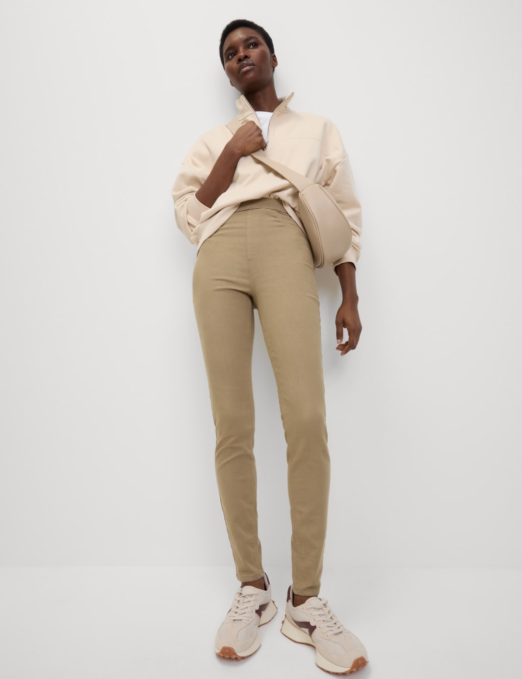 Jegging cintura alta