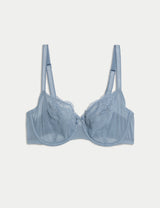 Sujetador  con aro sin relleno y corte Balcony