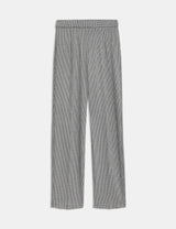 PANTALÓN DE PUNTO DE CORTE RECTO CON DISEÑO DE CUADROS