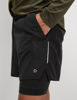 Pantalón corto deportivo 2 capas Good Move