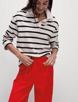 Pantalón de lino viscosa wide