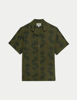 Camisa con estampado de Ondas