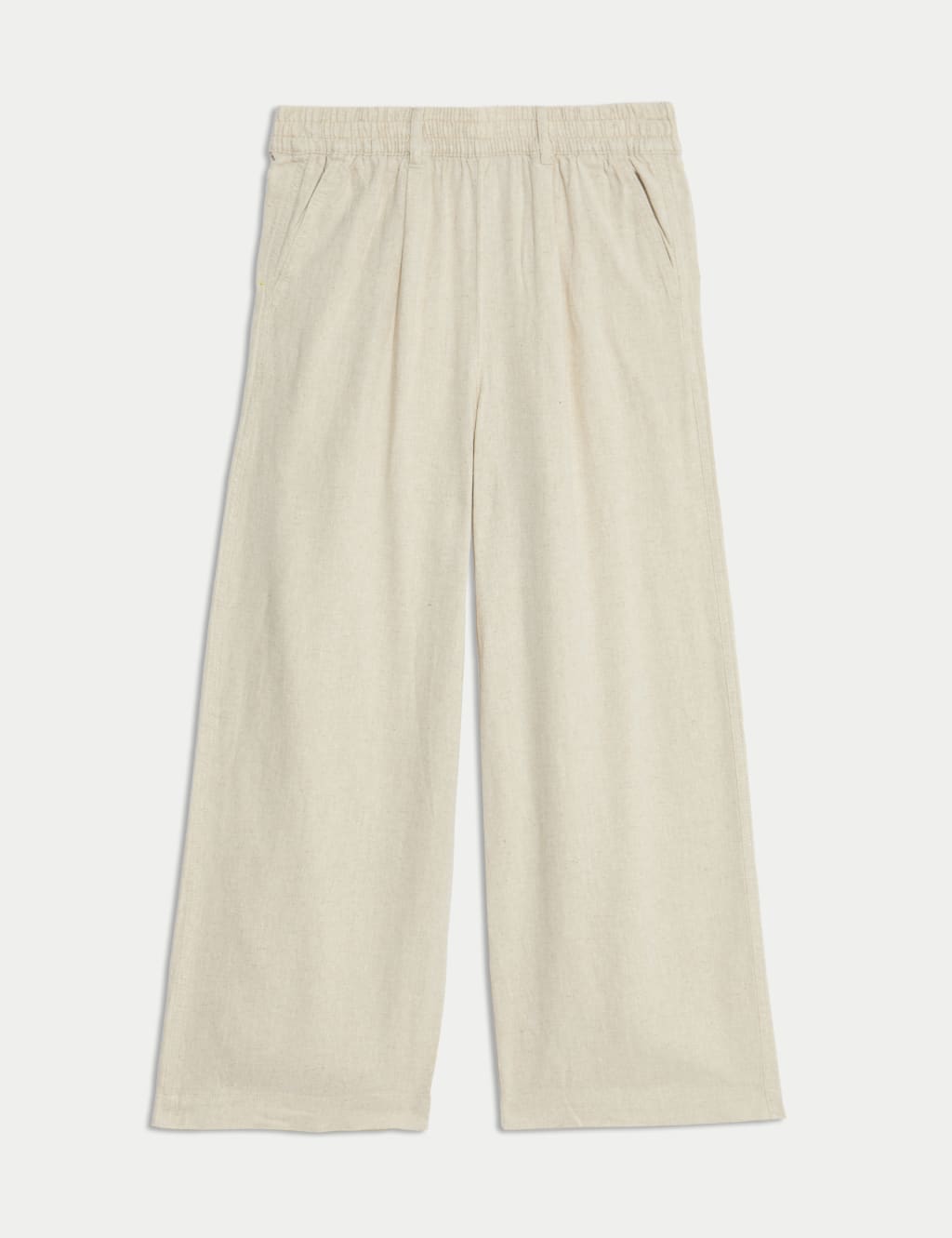 Pantalón pescador de lino viscosa