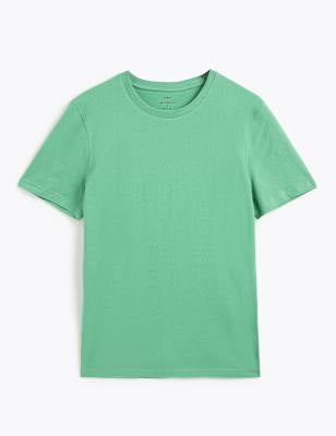 Camiseta lisa manga corta