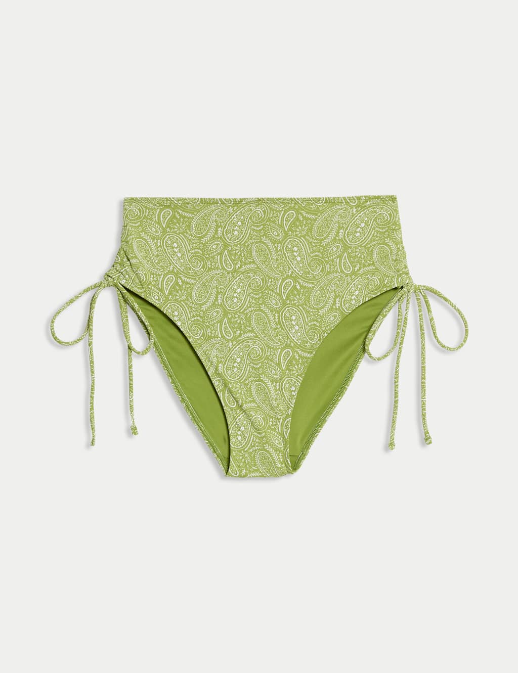 Braga de bikini con diseño y frunce