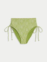 Braga de bikini con diseño y frunce