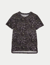 Top de manga corta con diseño Goodmove
