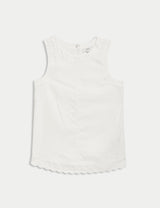 Blusa sin mangas con ondas