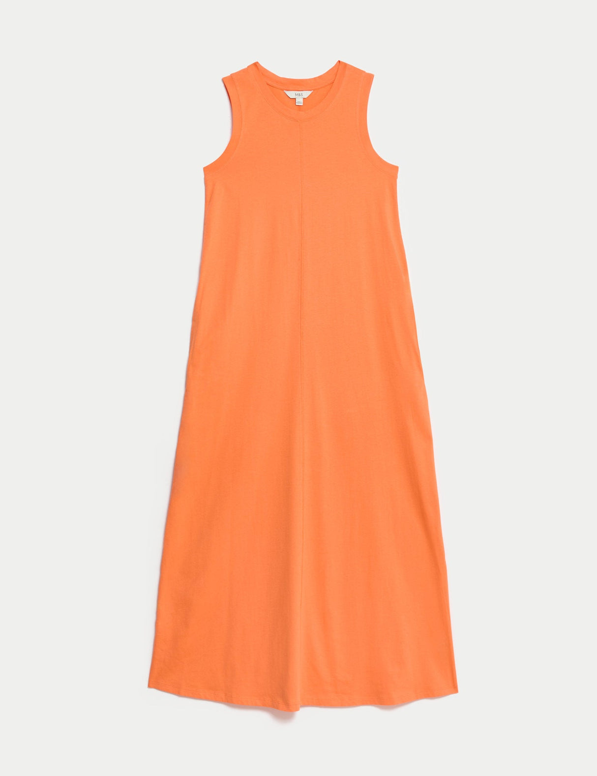 Vestido sin mangas liso