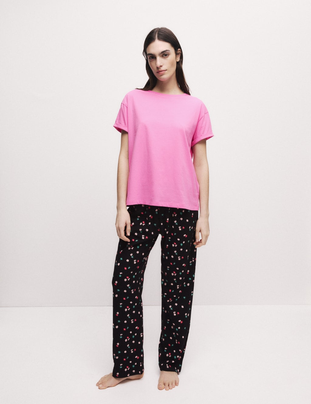 Pijama de manga corta con diseño FP