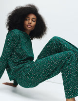 Pijama de manga larga estampado flat pack