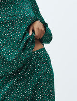 Pijama de manga larga estampado flat pack