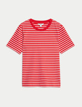 Camiseta rayas de manga corta