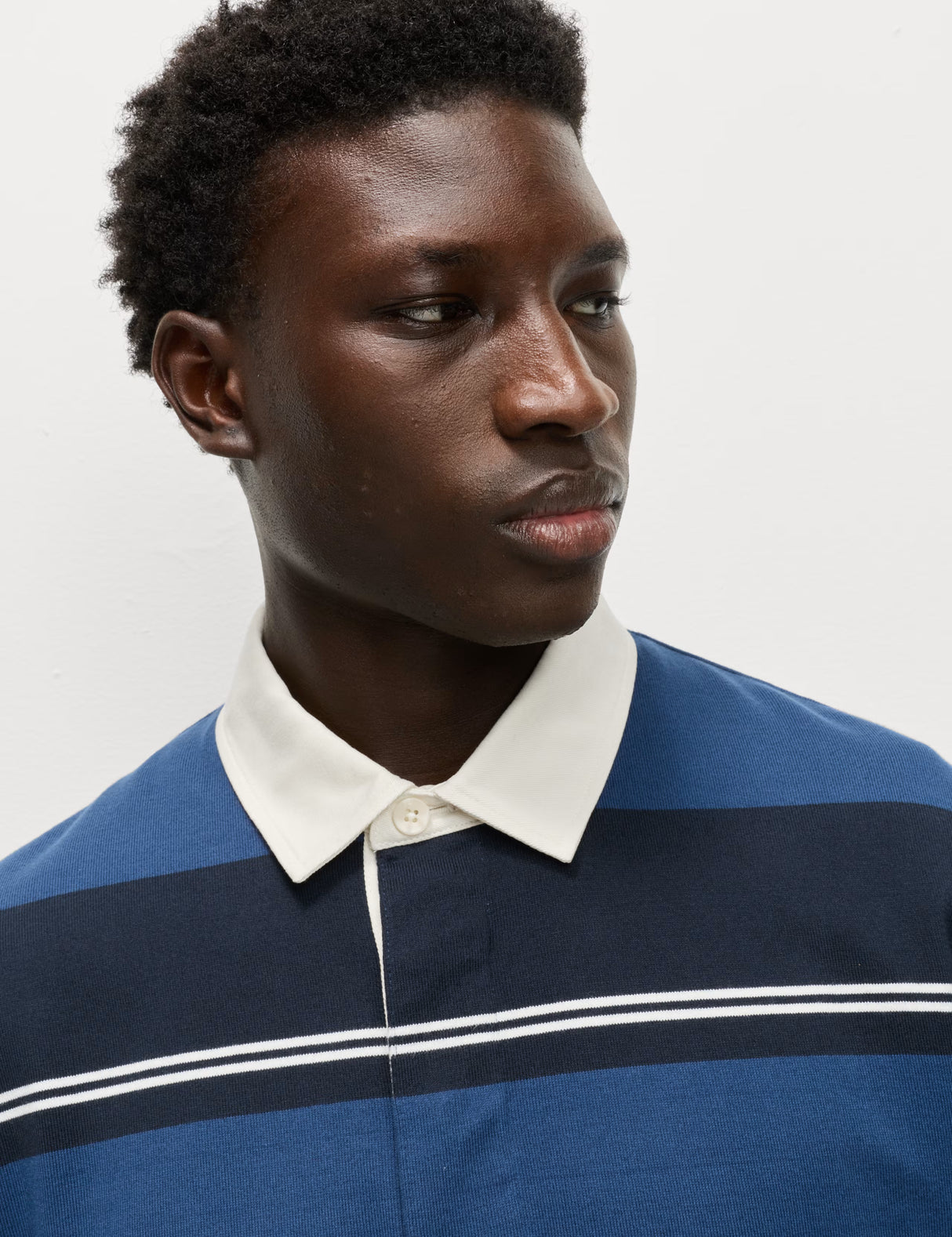 Polo de manga larga Rugby a rayas