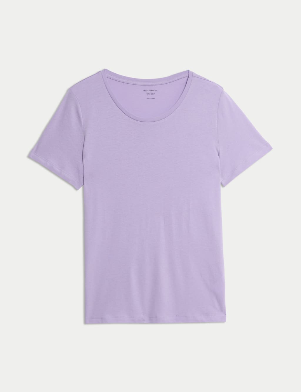 Camiseta de manga corta básica ajustada
