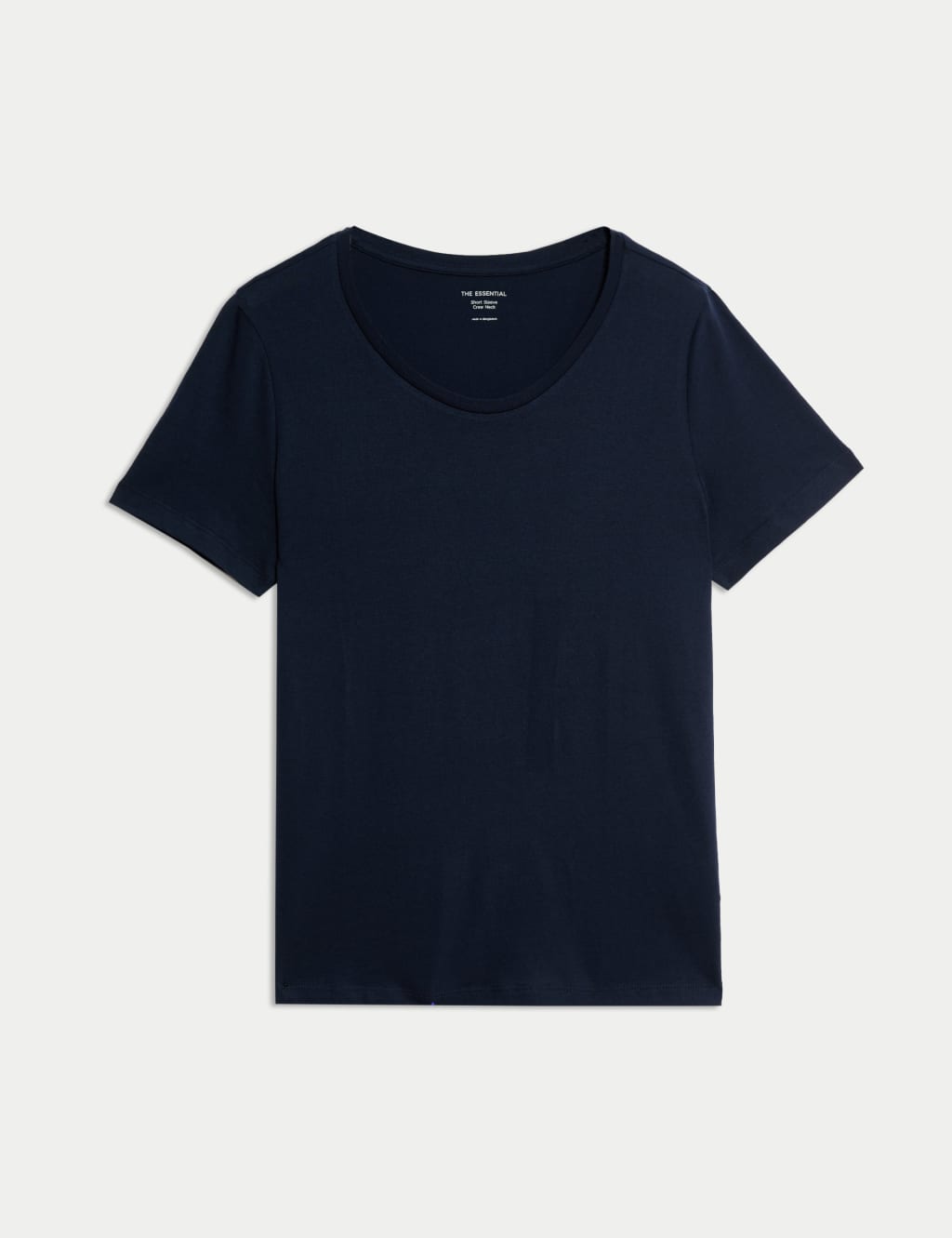 Camiseta de manga corta básica ajustada