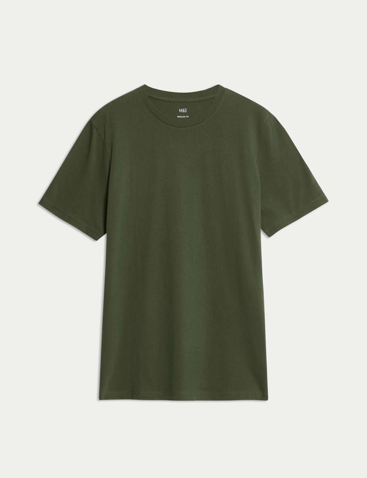 Camiseta lisa manga corta