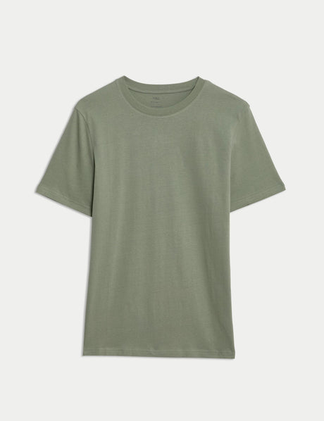 Camiseta lisa manga corta