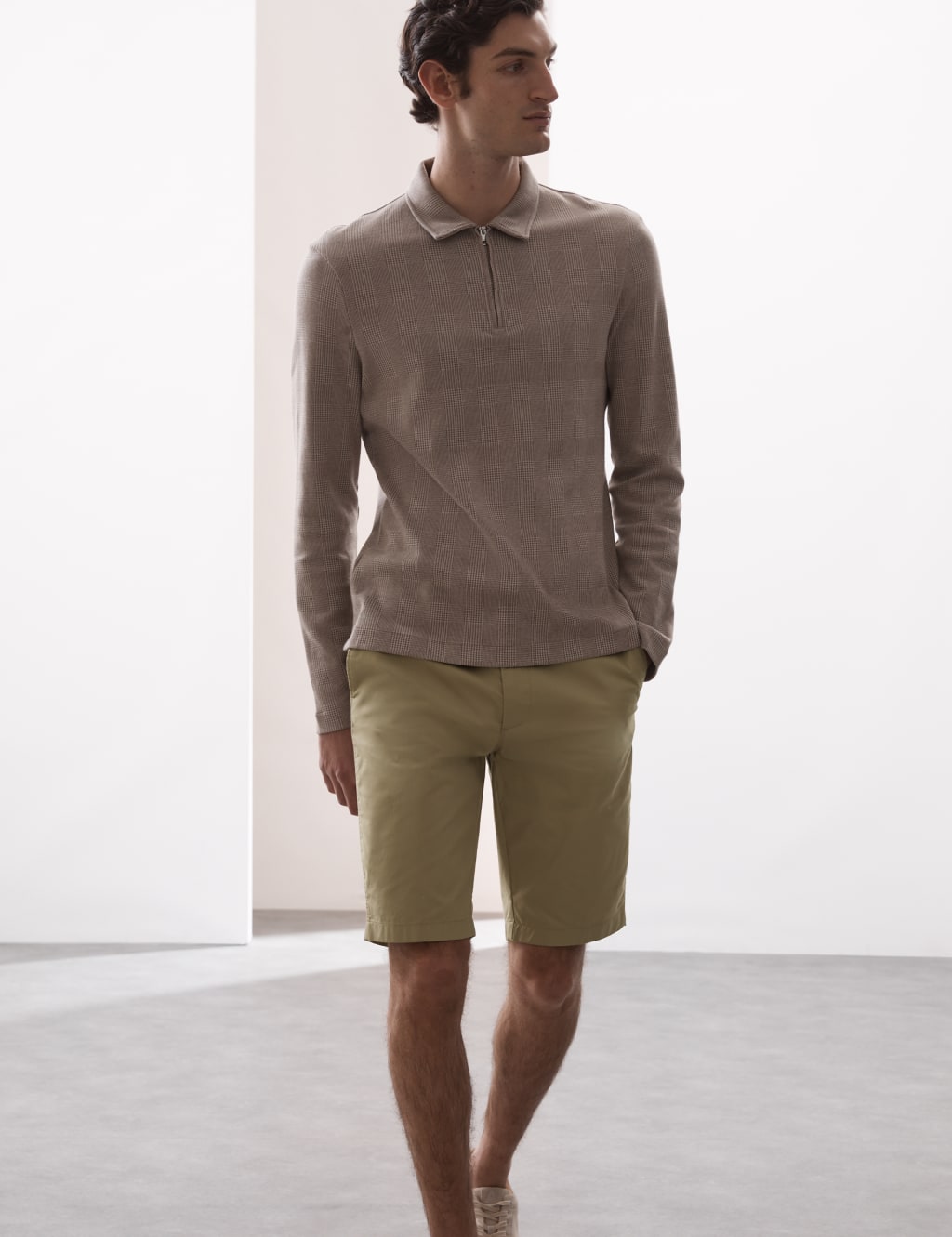 Pantalón chino corto Autograph