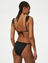 Parte baja de bikini con volantes