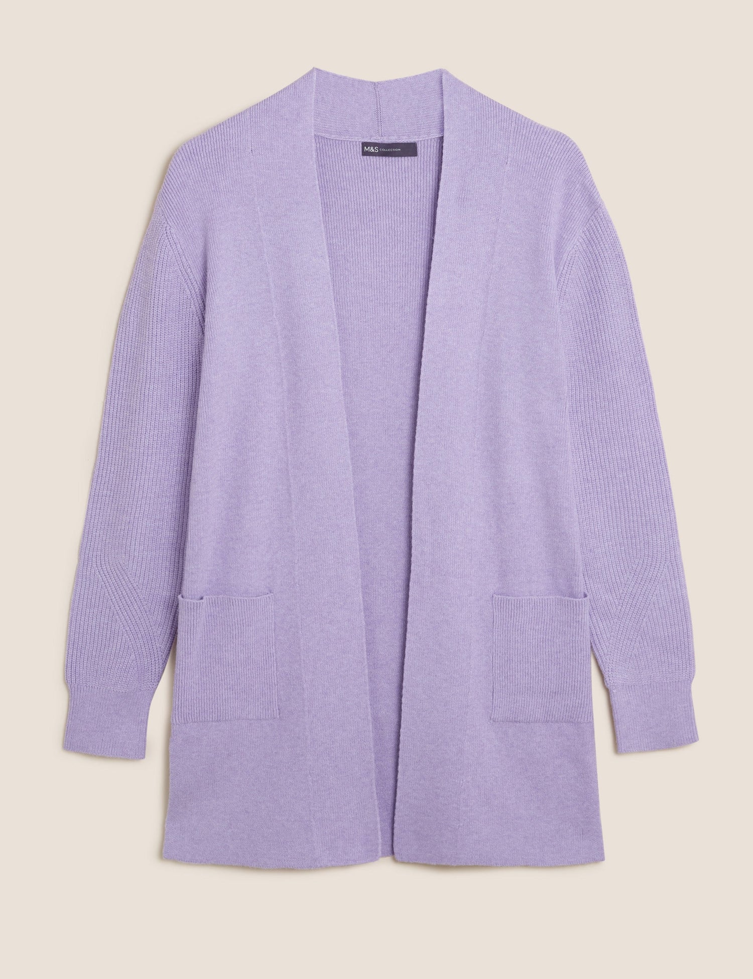 Cardigan con bolsillos