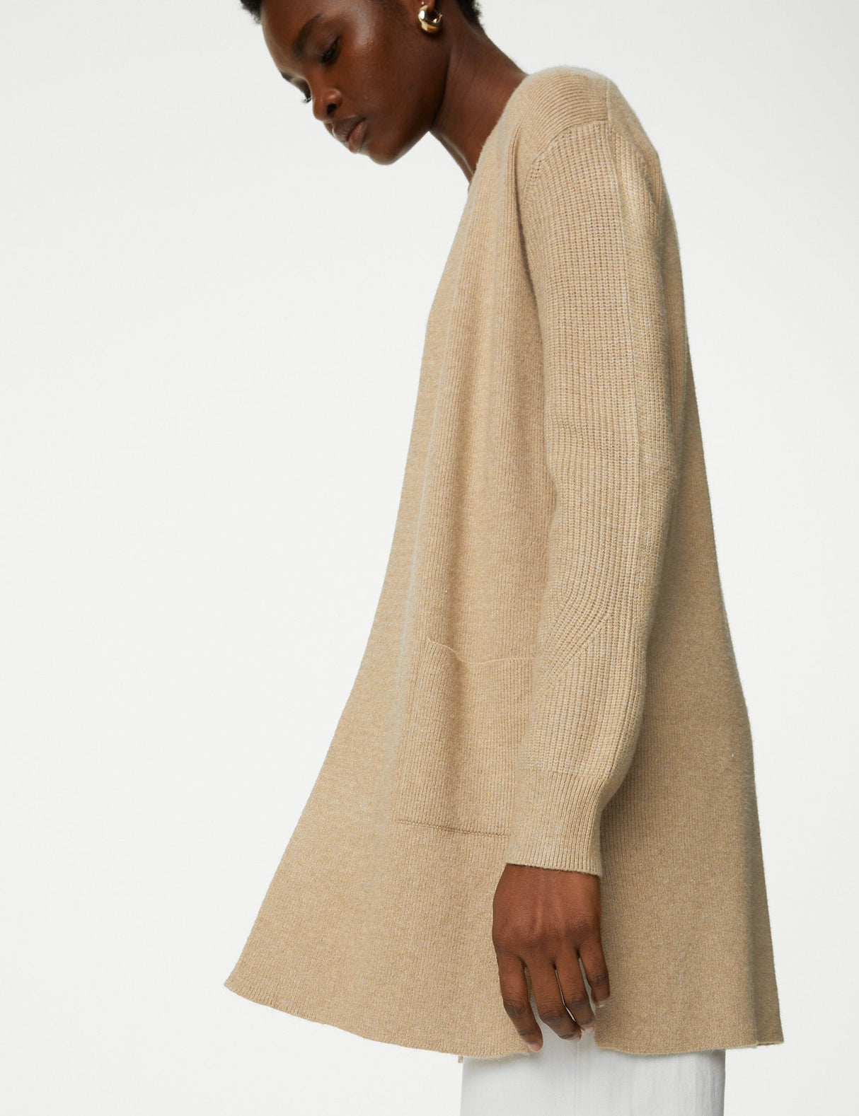 Cardigan con bolsillos