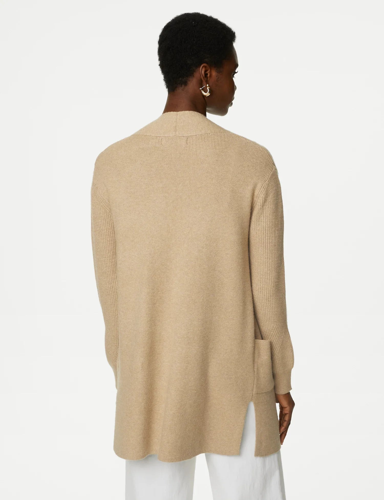 Cardigan con bolsillos