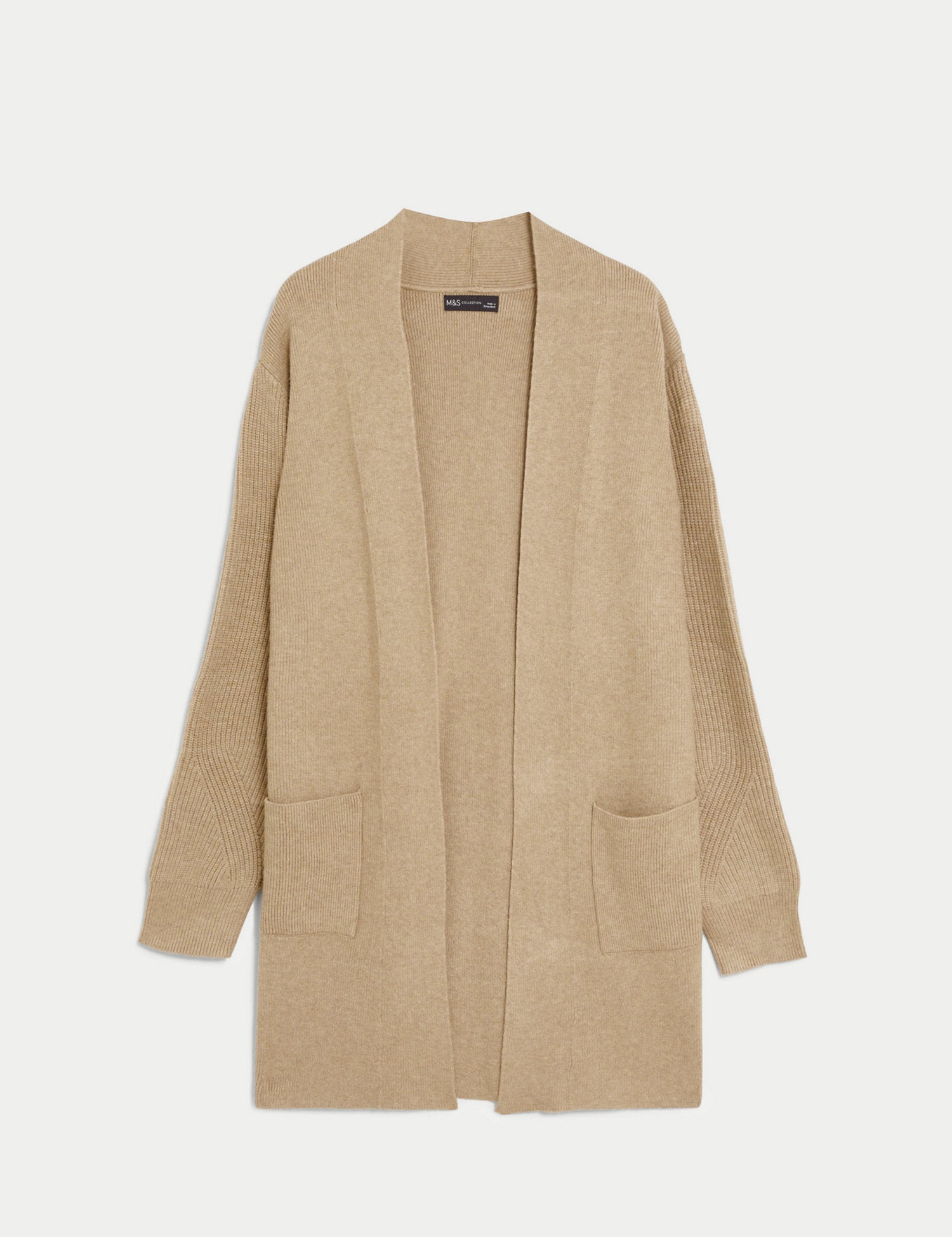 Cardigan con bolsillos