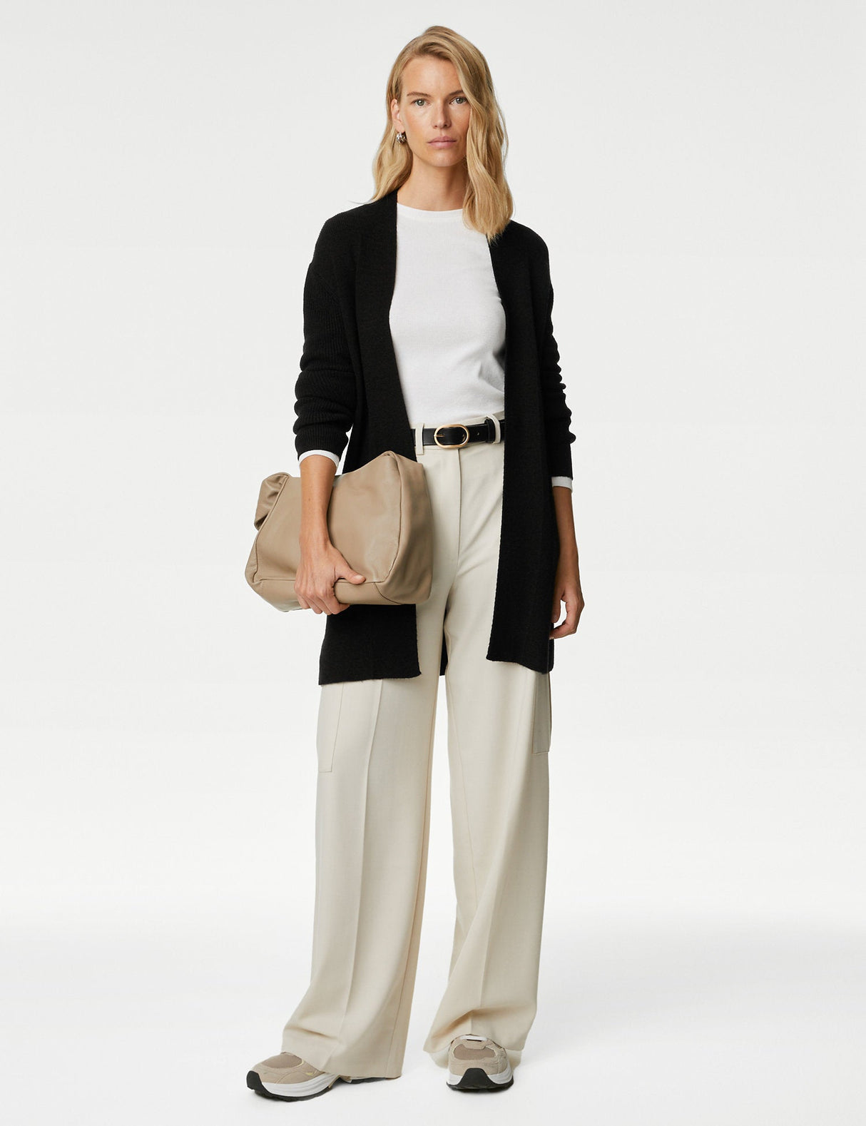 Cardigan con bolsillos