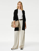 Cardigan con bolsillos