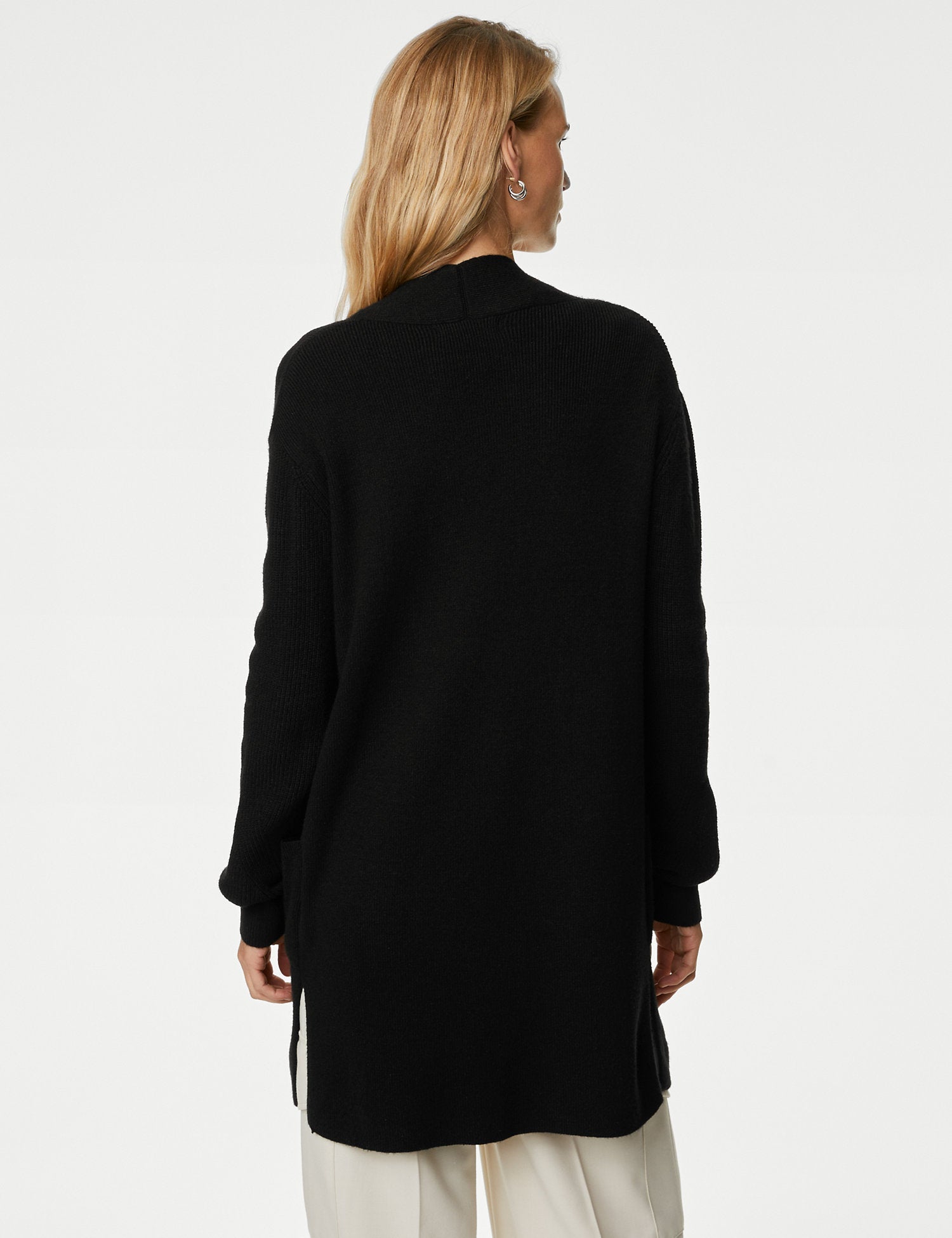 Cardigan con bolsillos