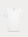 Camiseta de manga corta de rayas slim
