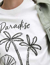 Top de manga corta diseño Boxy