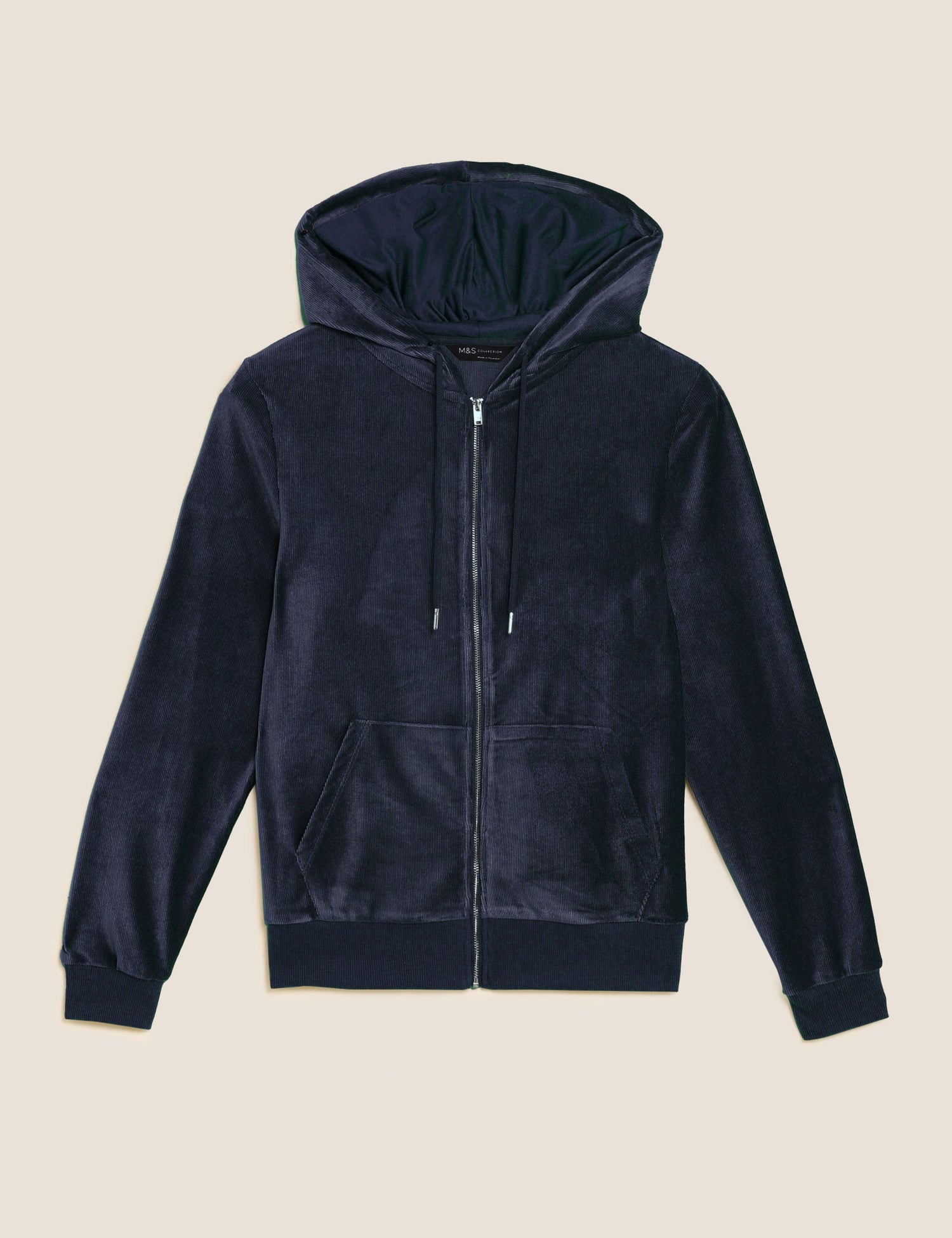 Chaqueta de chandal de terciopelo